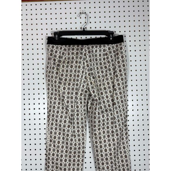 Zara Women's Medallion Print Casual Pants Multi-Color size S - Picture 6 of 7